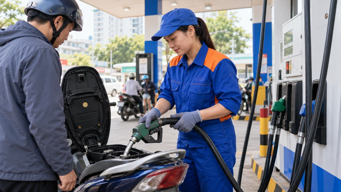 Điều chỉnh giá bán mặt hàng xăng dầu trong nước từ 15h ngày 29/10