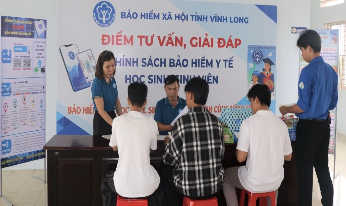 Gần 14.000 học sinh, sinh viên tỉnh Vĩnh Long chưa tham gia bảo hiểm y tế