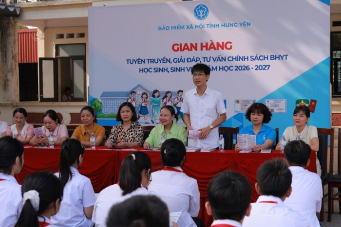 Hưng Yên: Tuyên truyền hướng tới 100% học sinh, sinh viên tham gia bảo hiểm y tế