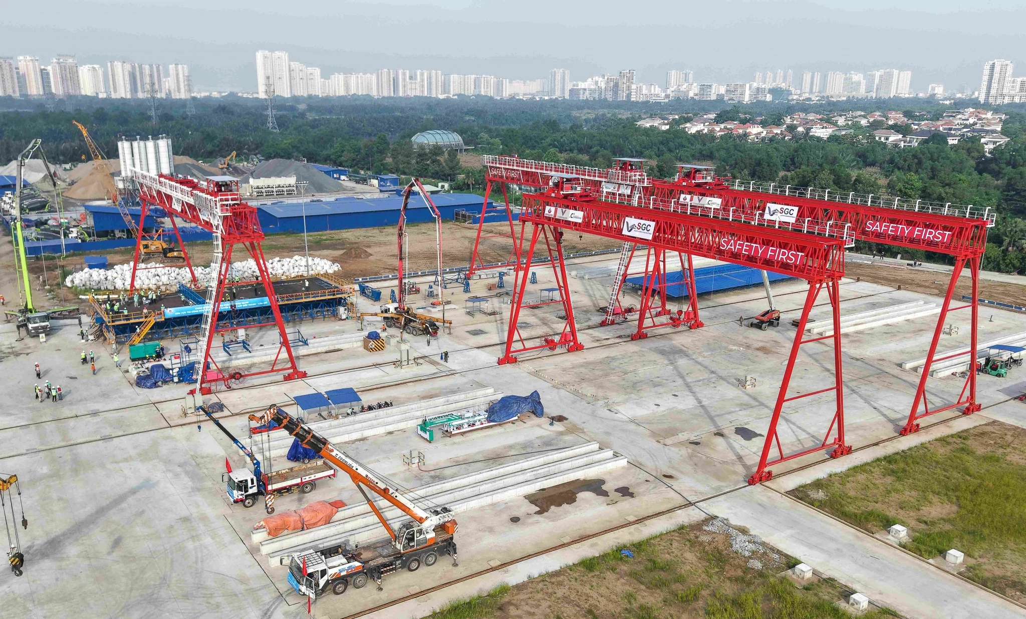 Metro Bến Thành - Cần Giờ thi công đồng loạt, hướng đến hoàn thành vào cuối năm 2028 Metro Bến Thành - Cần Giờ thi công đồng loạt, hướng đến hoàn thành vào cuối năm 2028