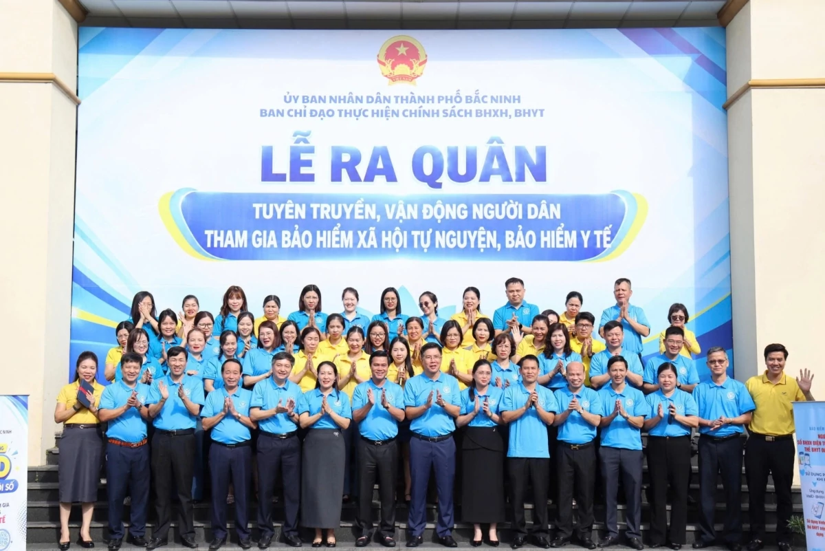 Bắc Ninh ra quân đẩy mạnh phát triển người tham gia bảo hiểm xã hội, bảo hiểm y tế