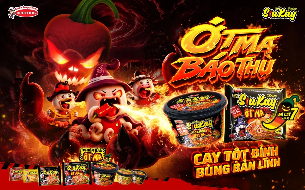 SiuKay mở rộng trải nghiệm thương hiệu qua chuỗi sự kiện Halloween