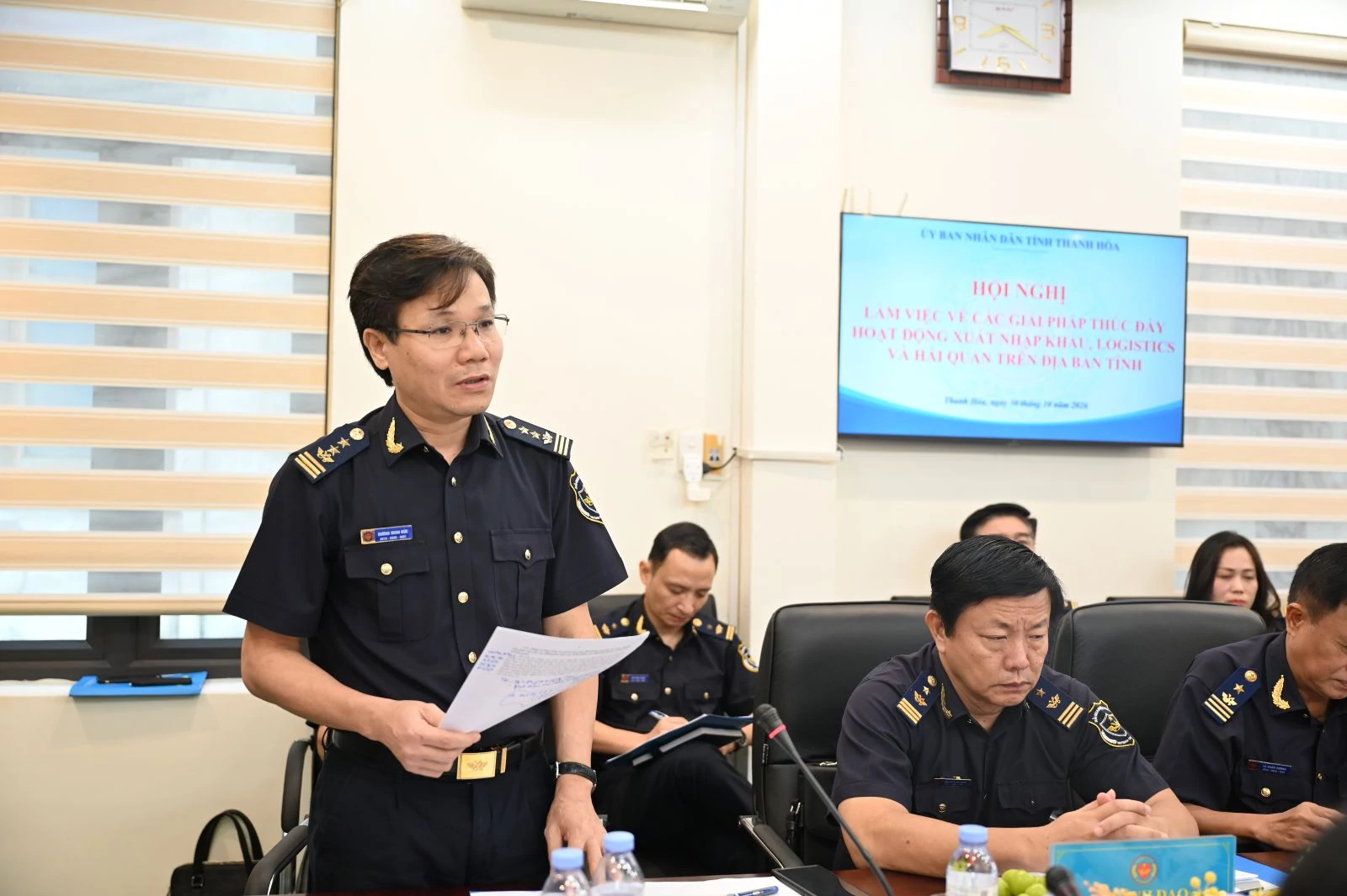 Lãnh đạo tỉnh Thanh Hóa làm việc với Hải quan khu vực X về thúc đẩy xuất nhập khẩu
