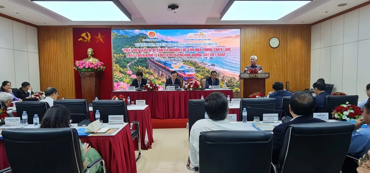 Phát huy giá trị di sản, văn hóa trong phát triển kinh tế, du lịch ngành Đường sắt Việt Nam Phát huy giá trị di sản, văn hóa trong phát triển kinh tế, du lịch ngành Đường sắt Việt Nam