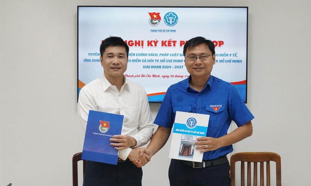 BHXH TP.HCM và Thành đoàn tăng cường phối hợp thực hiện chính sách BHXH, BHYT