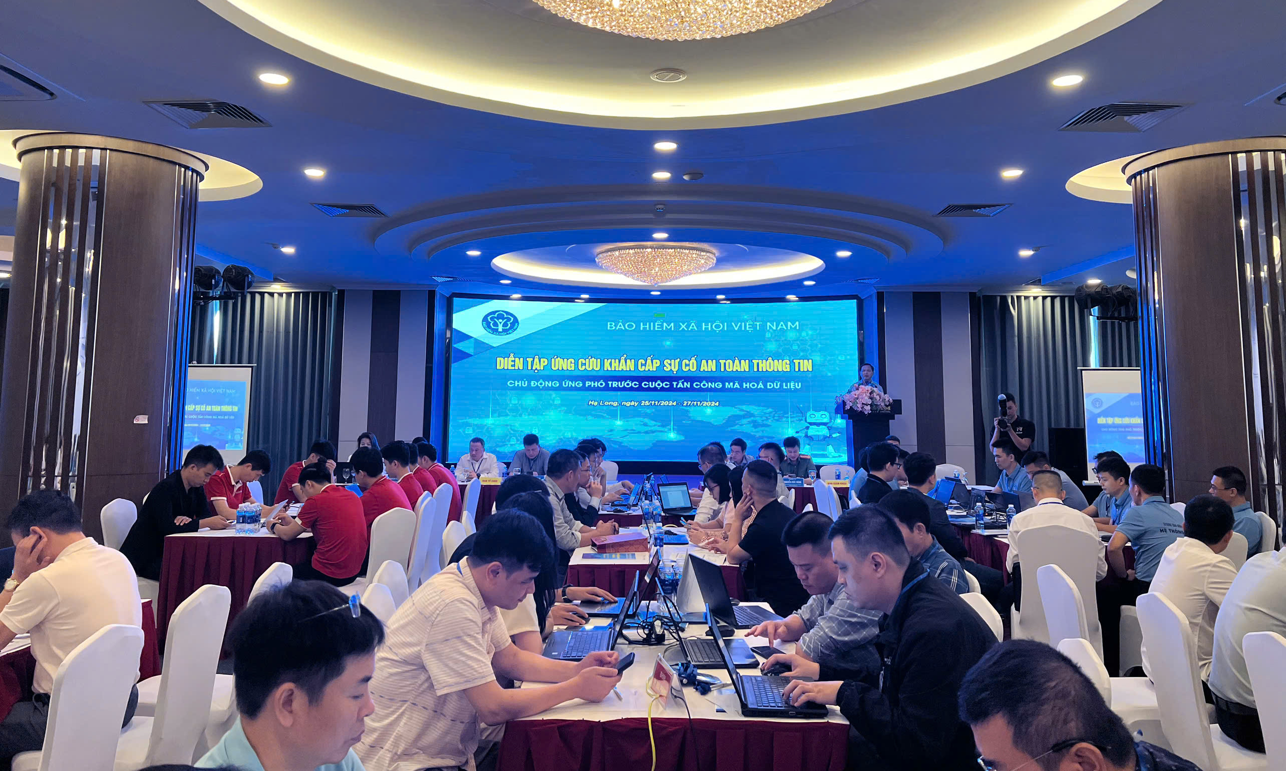 BHXH Việt Nam tổ chức diễn tập ứng cứu sự cố an toàn thông tin khu vực miền Bắc