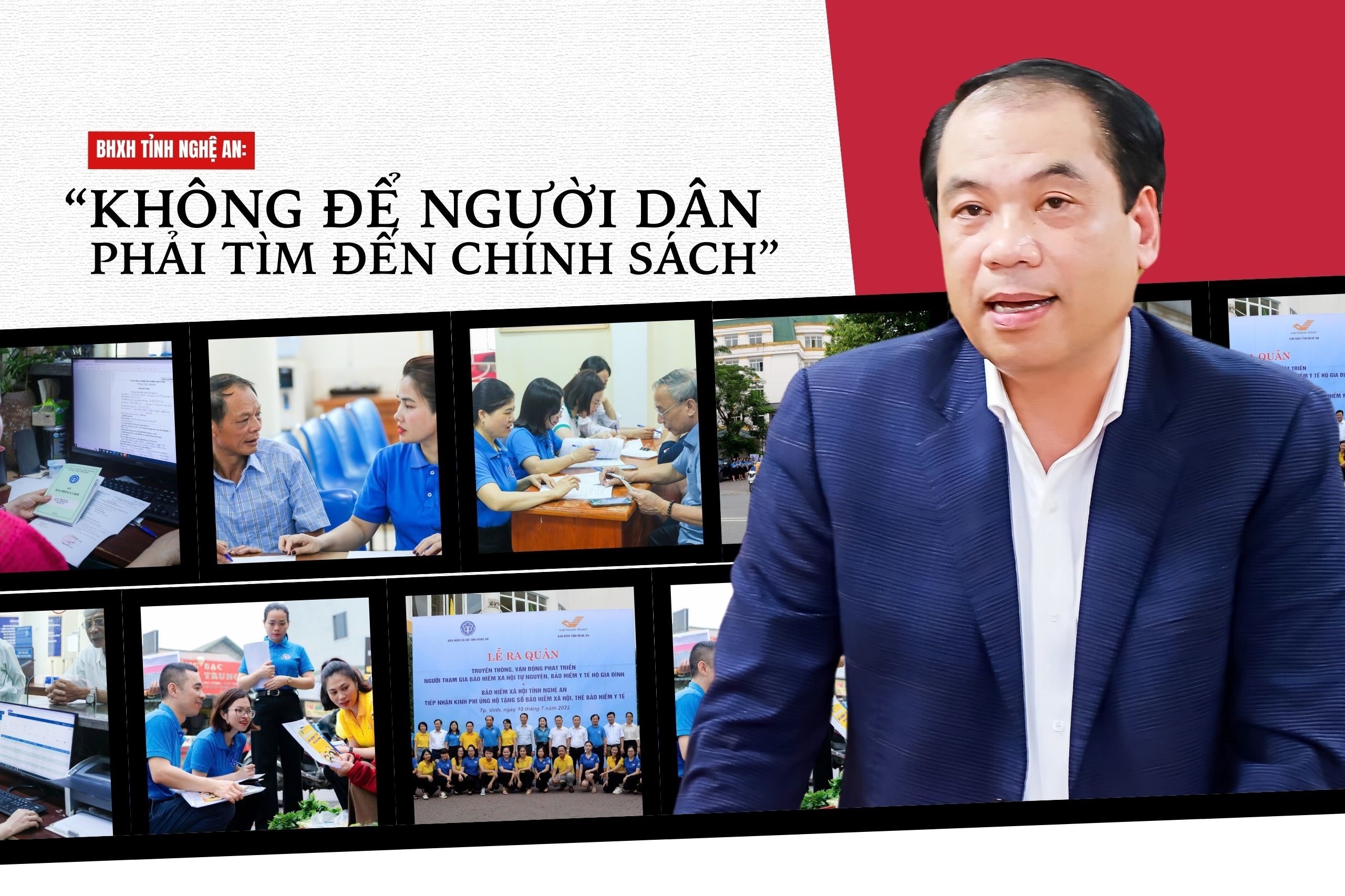 BHXH tỉnh Nghệ An: “Không để người dân phải tìm đến chính sách”
