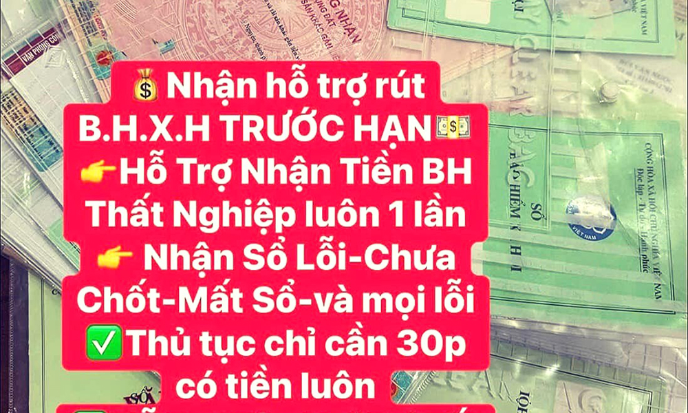 Chiêu trò mua bán sổ BHXH trục lợi chính sách lại tái diễn