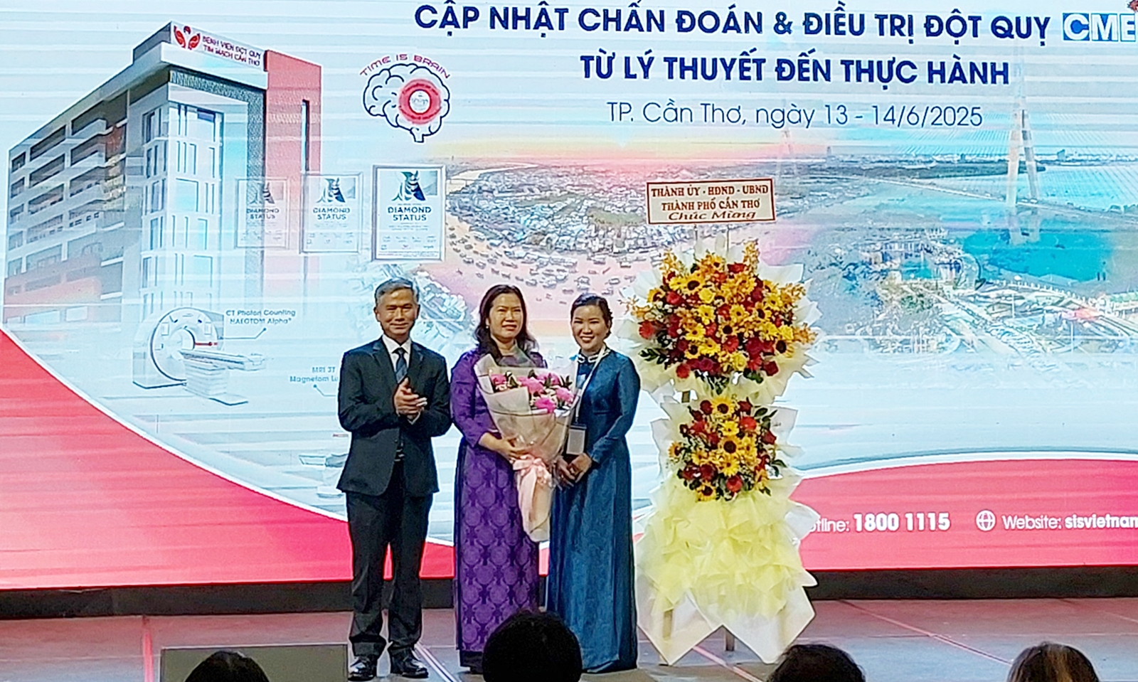 BVĐK Quốc tế S.I.S Cần Thơ khẳng định niềm tin trong điều trị đột quỵ