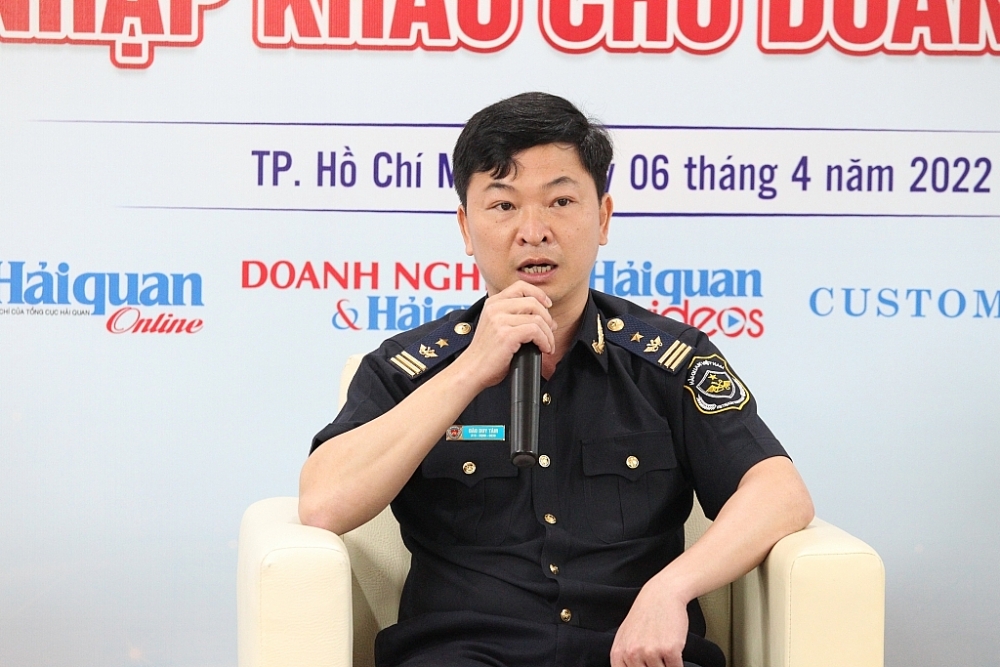 Phó Cục trưởng Cục Giám sát quản lý về hải quan Đào Duy Tám