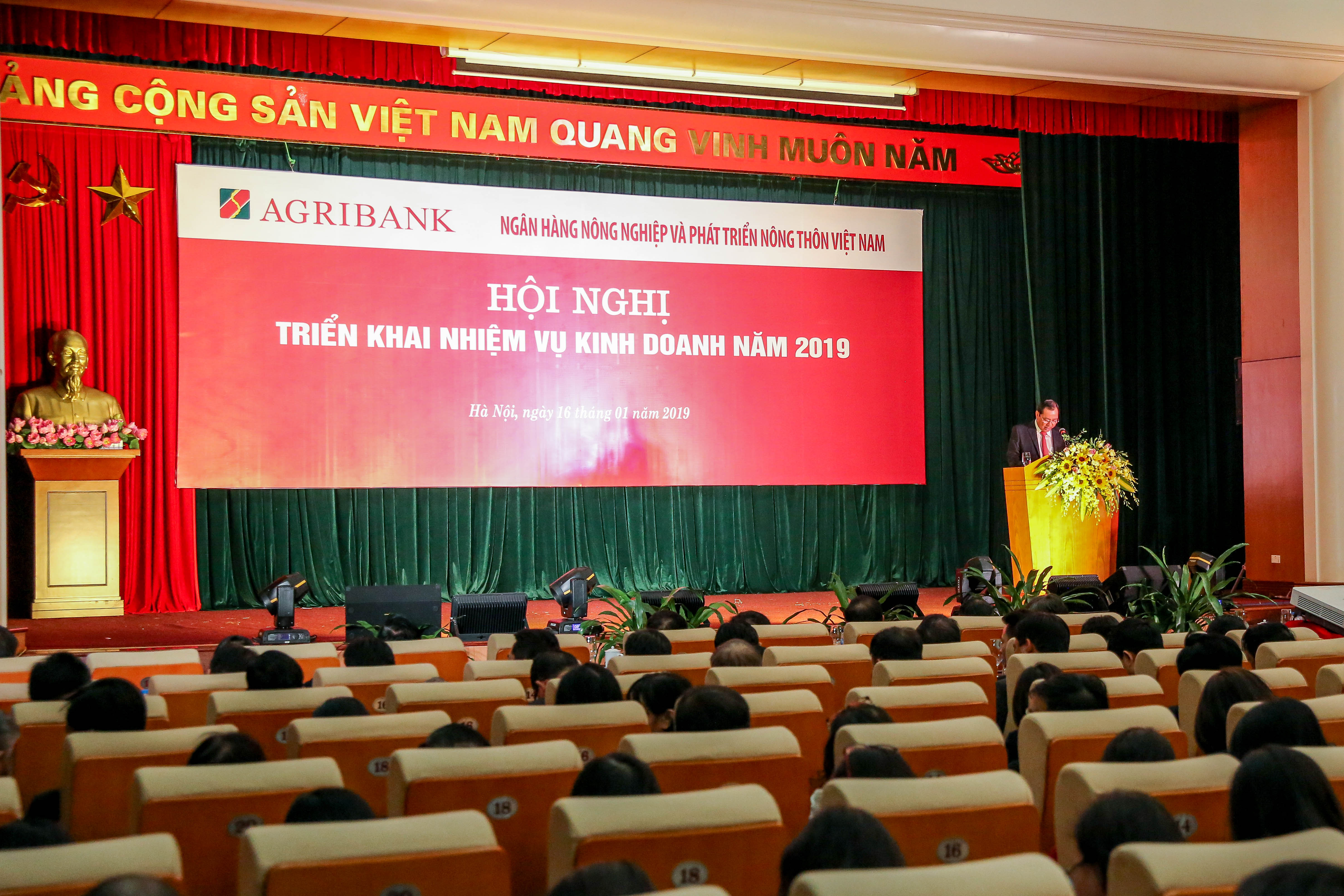 Agribank tổ chức Hội nghị triển khai nhiệm vụ kinh doanh năm 2019