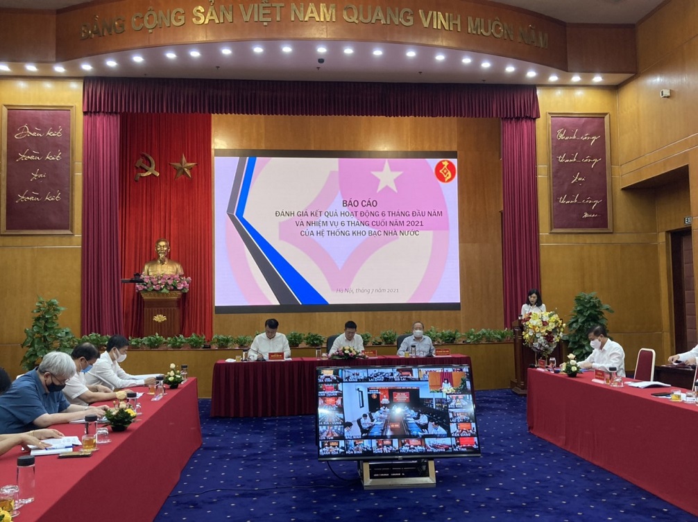 Toàn cảnh Hội nghị trực tuyến.