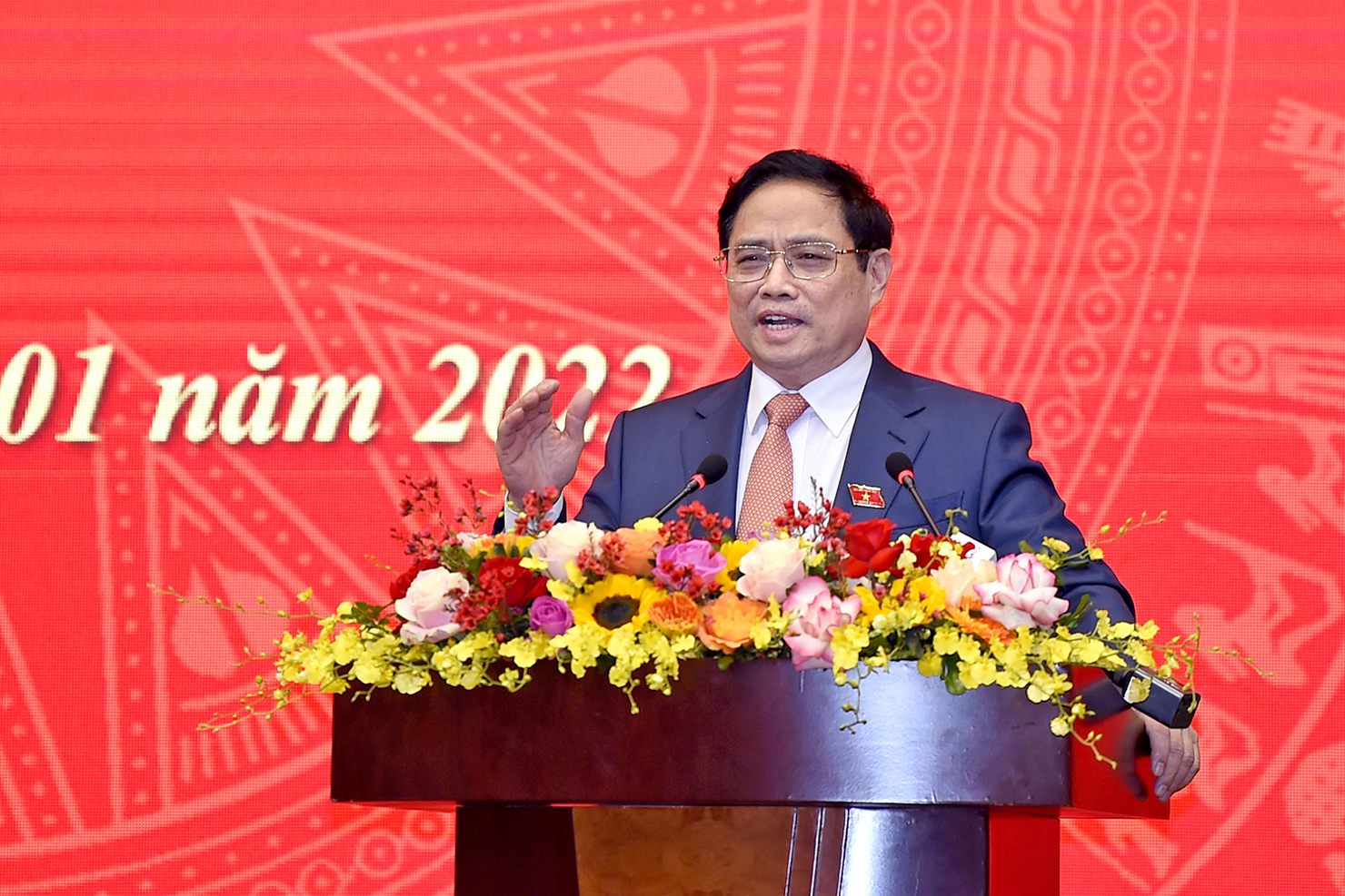 Thủ tướng Chính phủ Phạm Minh Chính ghi nhận, biểu dương, đánh giá cao những kết quả ngành Tài chính đã đạt được.