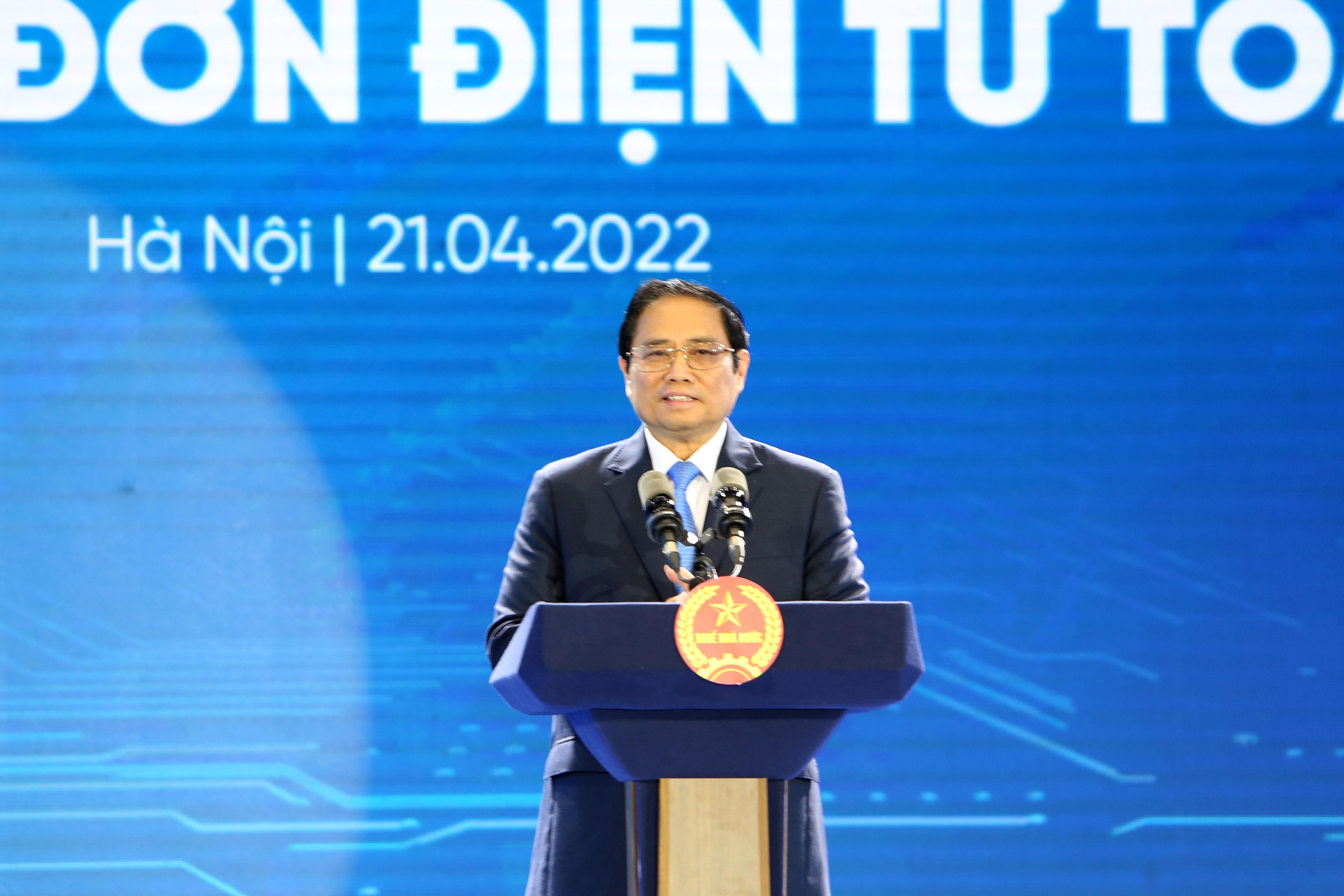 Thủ tướng Chính phủ Phạm Minh Chính phát biểu chỉ đạo Hội nghị.