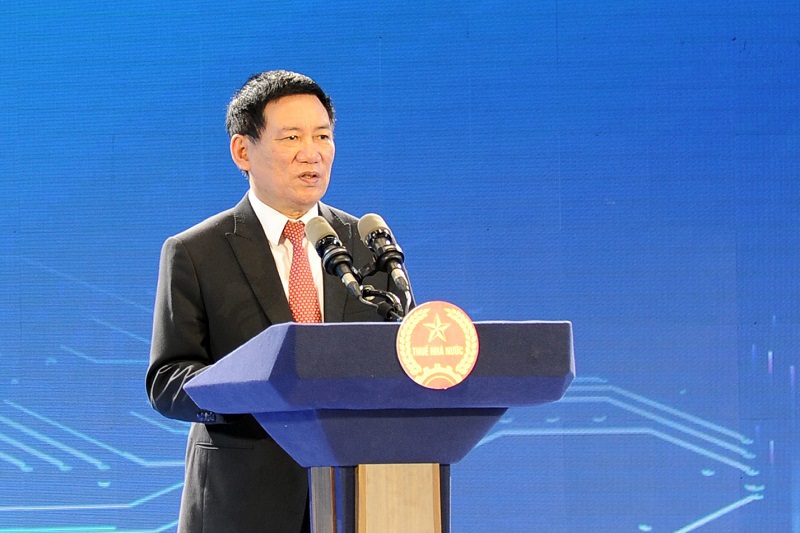 Bộ trưởng Bộ Tài chính Hồ Đức Phớc công bố kích hoạt toàn quốc hệ thống HĐĐT.