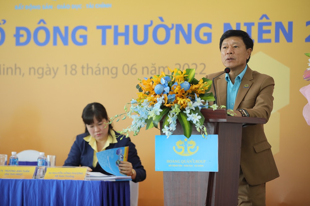 Đại hội đồng cổ đông Địa ốc Hoàng Quân khẳng định sẽ dứt điểm nợ thuế trong năm 2023