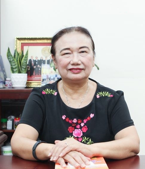Bà Nguyễn Thị Cúc Chủ tịch Hội Tư vấn Thuế Việt Nam