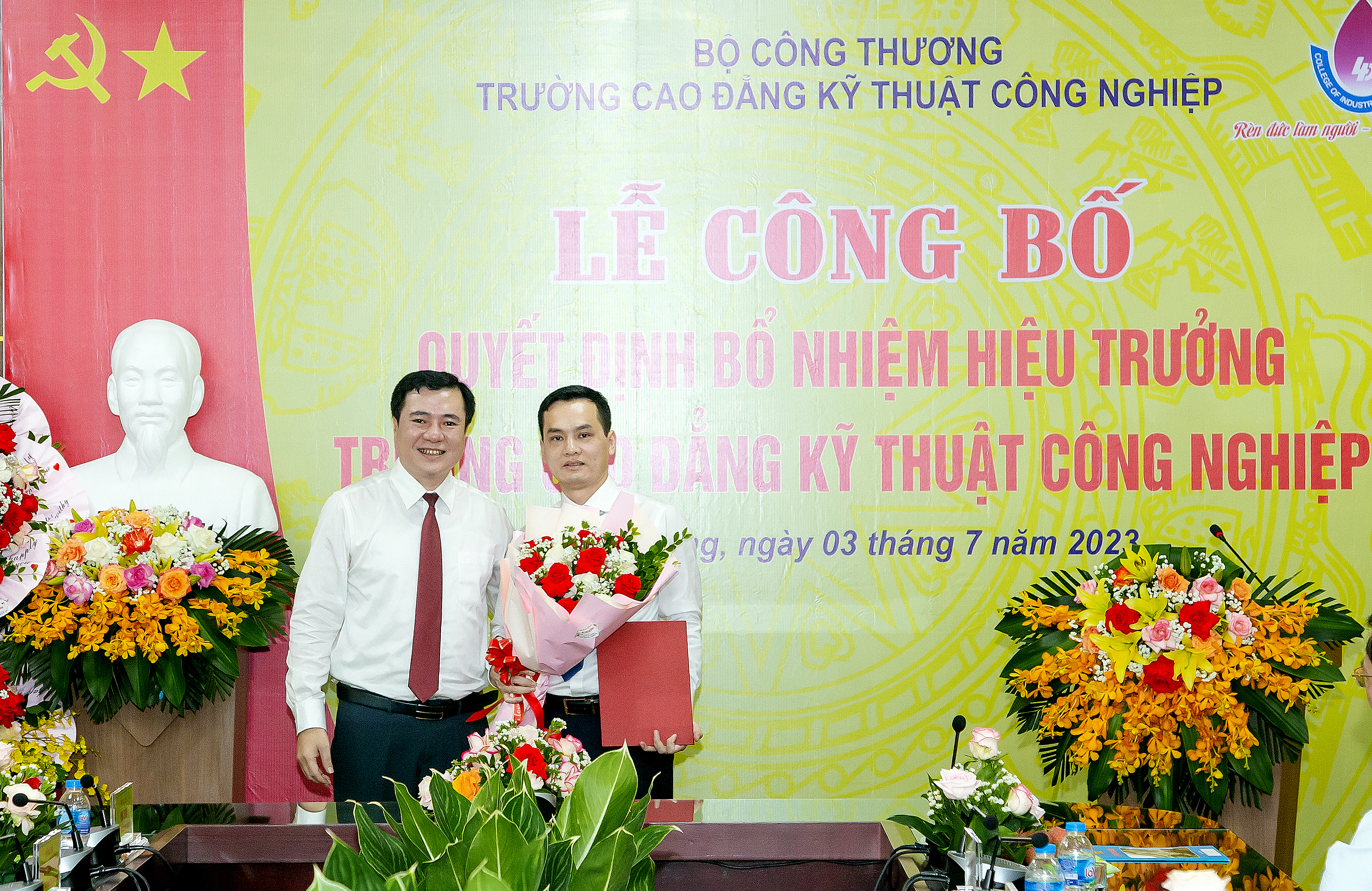 Bộ Công Thương bổ nhiệm Hiệu trưởng Trường Cao đẳng Kỹ thuật Công nghiệp