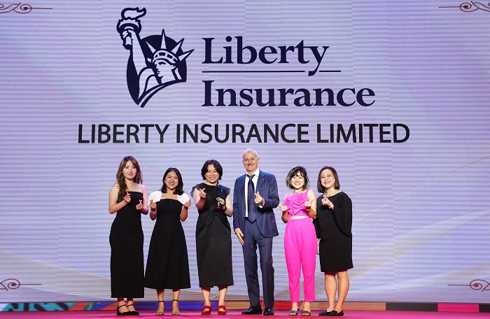 Liberty là công ty bảo hiểm phi nhân thọ đầu tiên tại Việt Nam được vinh danh với giải thưởng “Nơi làm việc tốt nhất châu Á 2023”