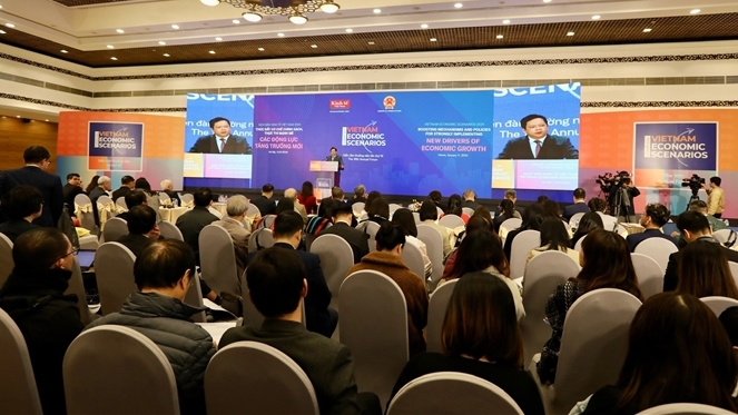 Toàn cảnh Diễn đàn Kinh tế Việt Nam năm 2024.