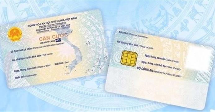  Mẫu thẻ căn cước cấp cho công dân Việt Nam dưới 06 tuổi từ ngày 1/7/2024. Ảnh: TL.