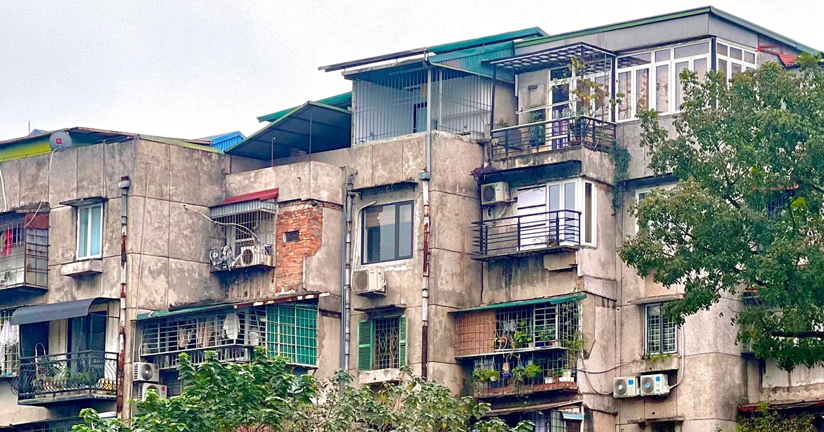 Cải tạo chung cư cũ chờ thay đổi từ cơ chế mới