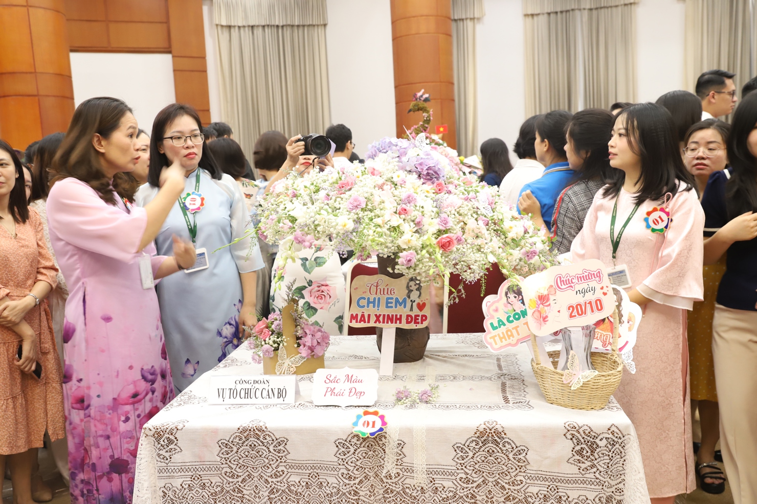 Hội thi là nơi để những đoàn viên công đoàn thuộc Công đoàn Bộ Tài chính thể hiện tài năng và sự sáng tạo.