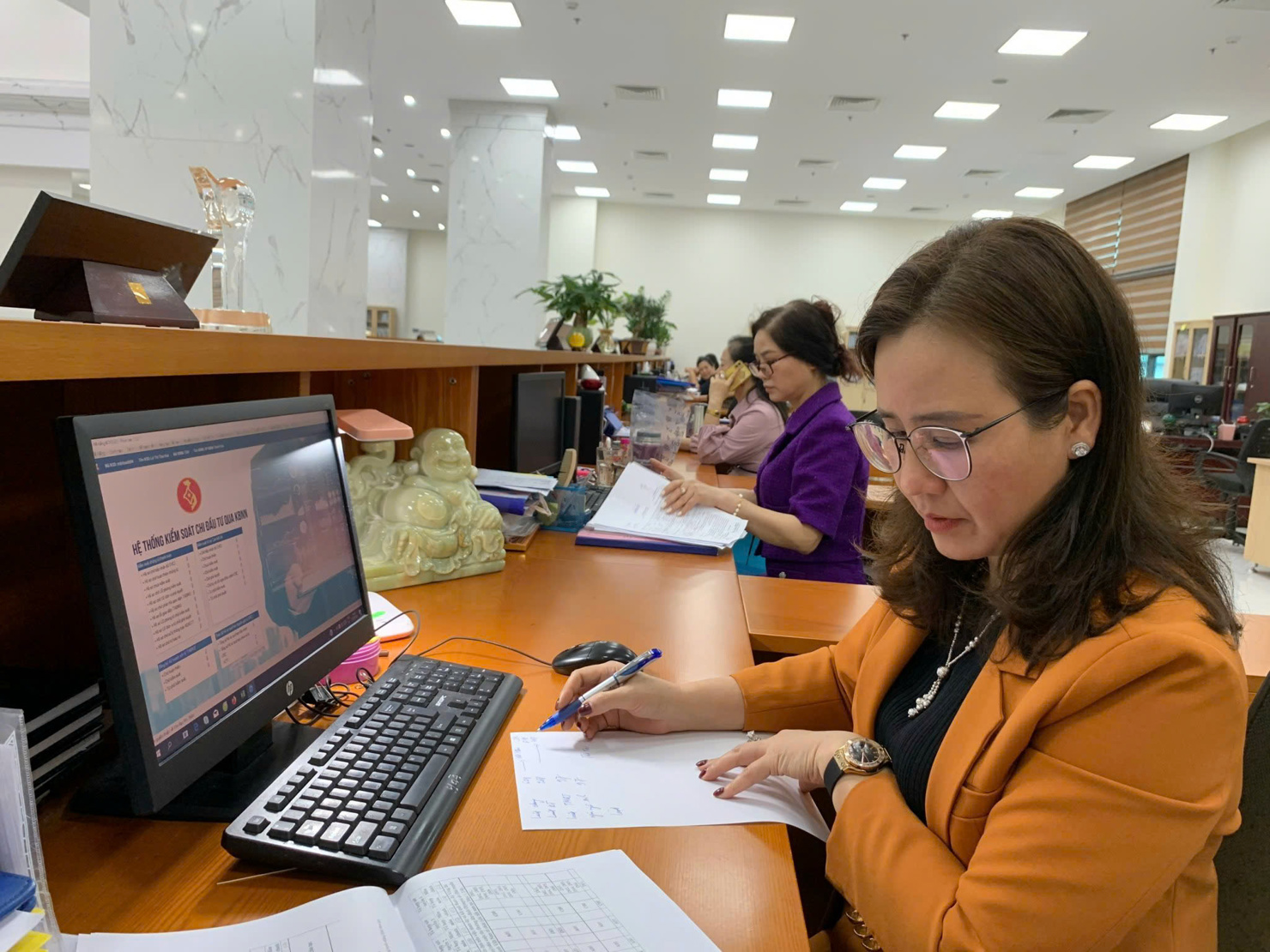 KBNN Thanh Hóa sẽ tiếp tục giải ngân kịp thời, tuyệt đối không để tồn đọng hồ sơ thanh toán.  