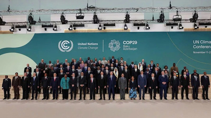 Các nhà lãnh đạo tại COP29 trong ngày khai mạc hôm 11/11  