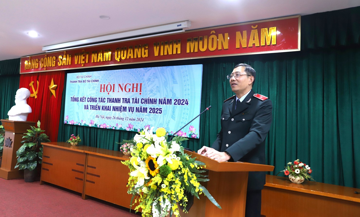 Chánh Thanh tra Bộ Tài chính Trần Huy Trường khẳng định sẽ cụ thể hoá ý kiến chỉ đạo của Thứ trưởng Cao Anh Tuấn vào chương trình hành động năm 2025.  