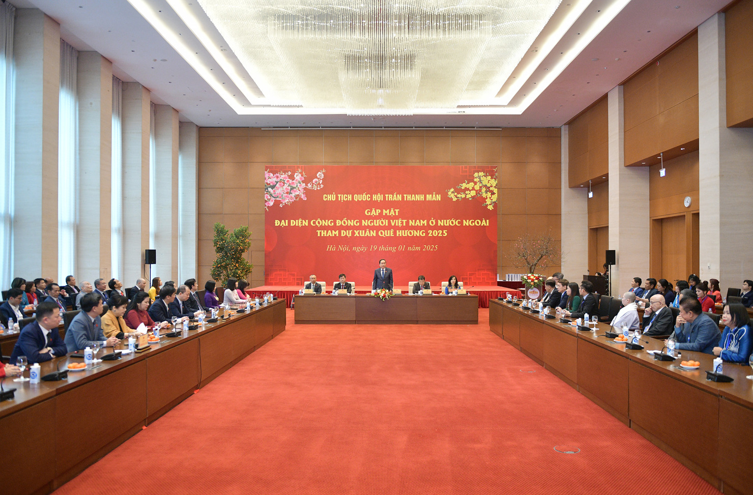 Quang ảnh buổi gặp mặt.