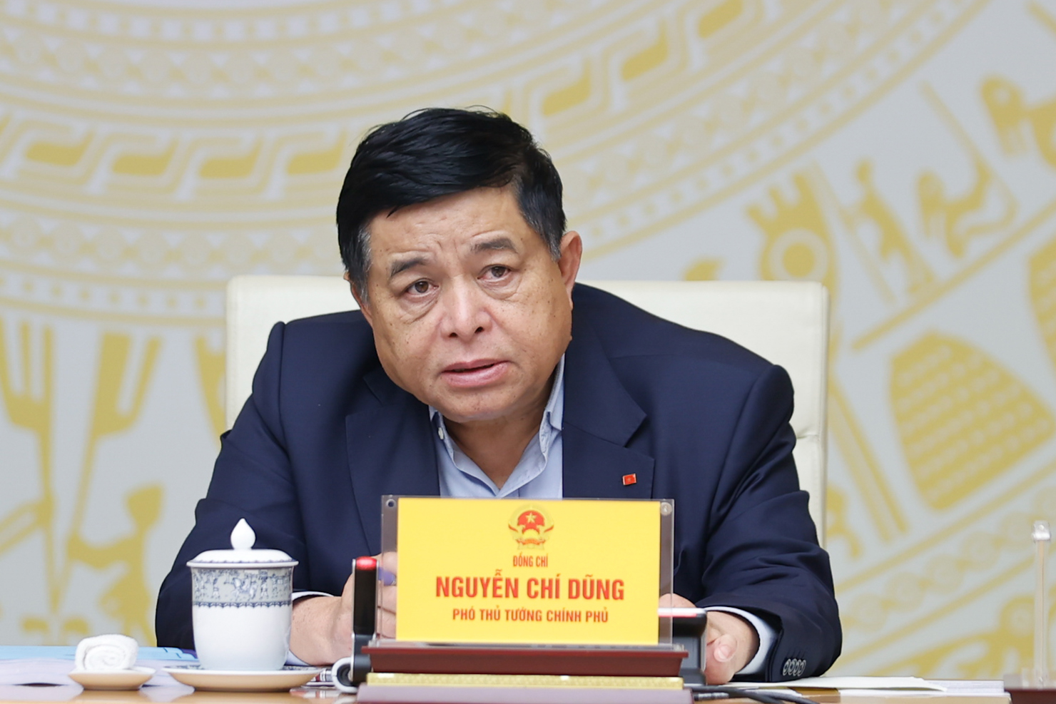 Phó Thủ tướng Nguyễn Chí Dũng phát biểu tại phiên họp - Ảnh: VGP/Nhật Bắc.