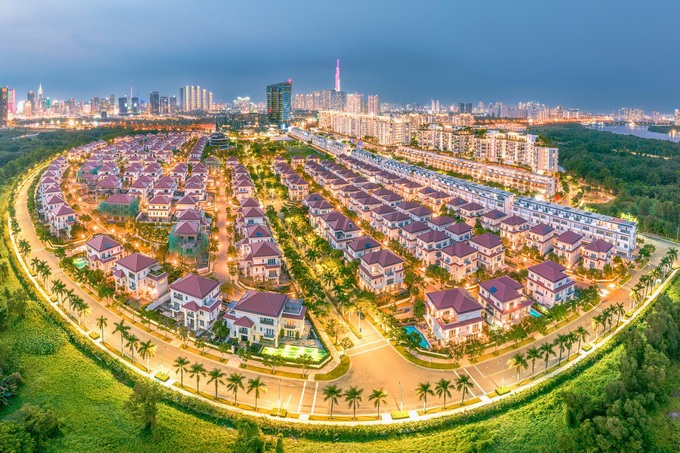 Khu đô thị Sala là dự án khu dân cư đầu tiên được triển khai xây dựng tại Khu đô thị mới Thủ Thiêm (TP. Thủ Đức), với tổng diện tích quỹ đất lên đến 257 ha. Ảnh: Nguyễn Công Thử