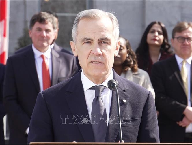 Thủ tướng Canada Mark Carney. Ảnh: THX/TTXVN.  