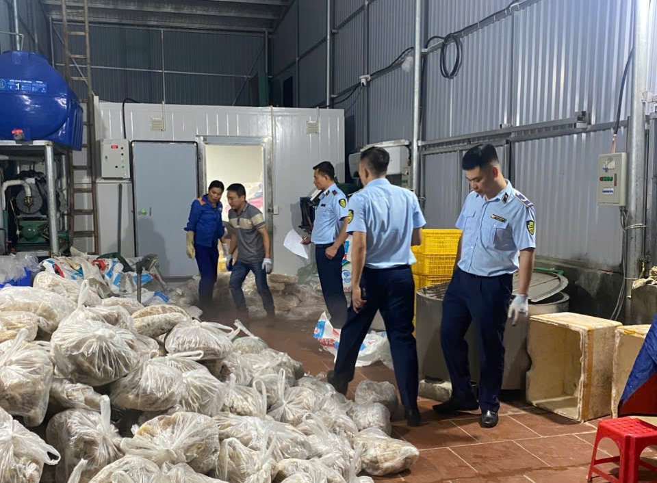 Phát hiện 11 tấn thực phẩm "bẩn" trong kho lạnh tại Hà Nội