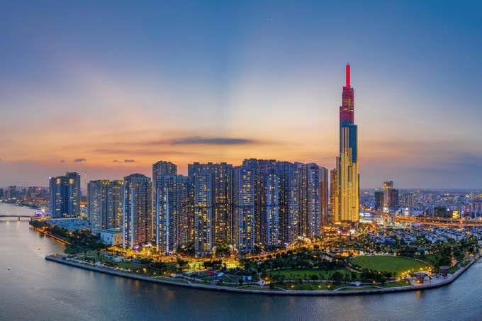 Khu đô thị Vinhomes Central Park - Khu công trình hỗn hợp cao tầng Landmark 81 thuộc nhóm 50 khu đô thị - nhà ở tiêu biểu của TP. Hồ Chí Minh