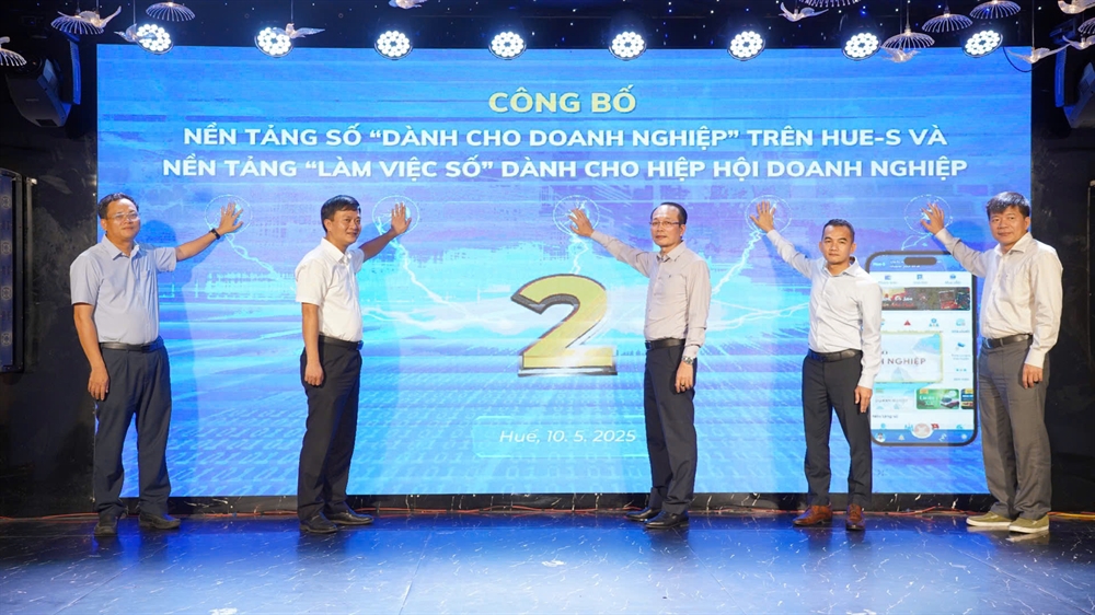 Công bố nền tảng số dành cho doanh nghiệp trên Huế-S.