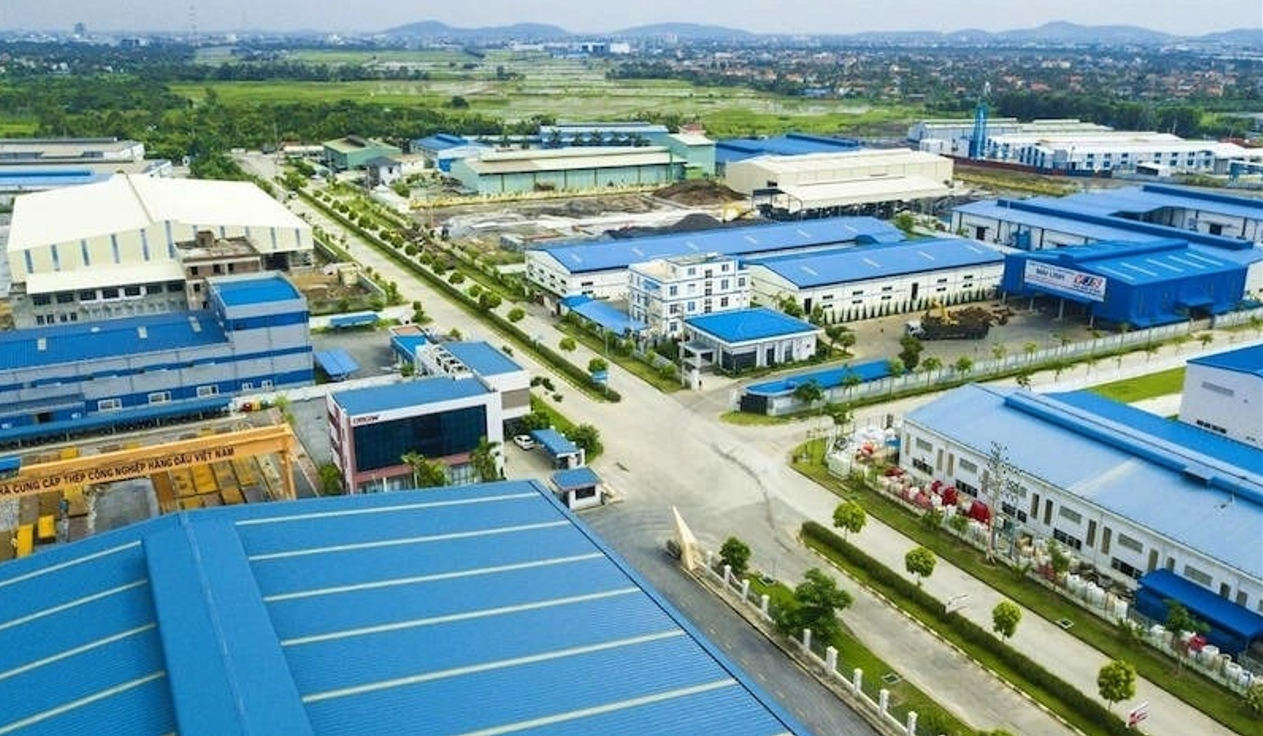 Mô hình KCN xanh - số hóa - tích hợp logistics và đào tạo đang được nhiều địa phương thí điểm triển khai. Ảnh ST