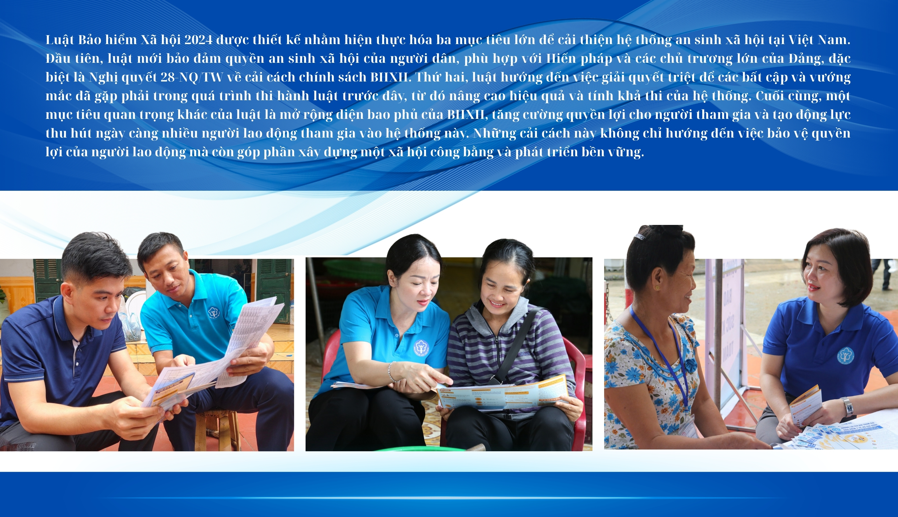 EMAGAZINE: Luật Bảo hiểm xã hội 2024 - Bước tiến quan trọng hoàn thiện hệ thống an sinh xã hội  - Ảnh 2