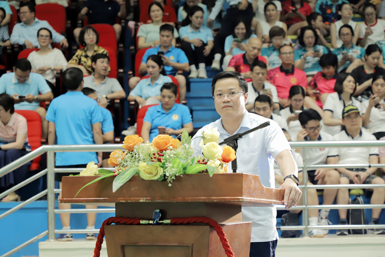 Thứ trưởng Bộ Tài chính Nguyễn Đức Tâm phát biểu tại Lễ Bế mạc.