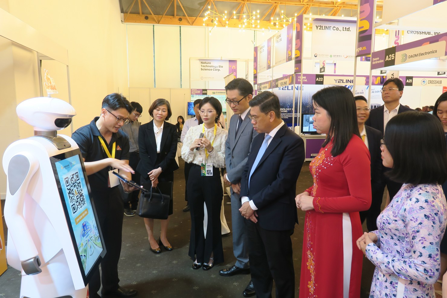 Mega Us Expo 2025 mở ra nhiều cơ hội hợp tác về khoa học công nghệ, đổi mới sáng tạo giữa hai quốc gia trong thời gian tới. Ảnh: Đức Mỹ