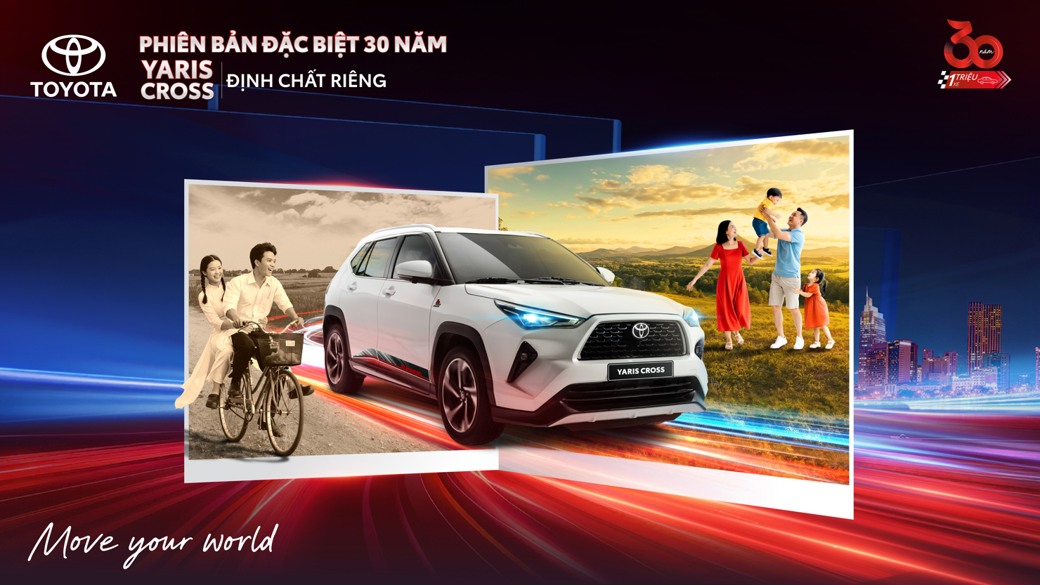 Toyota Việt Nam ra mắt 3 phiên bản đặc biệt Vios, Veloz Cross và Yaris Cross nhân kỷ niệm 30 năm thành lập - Ảnh 3