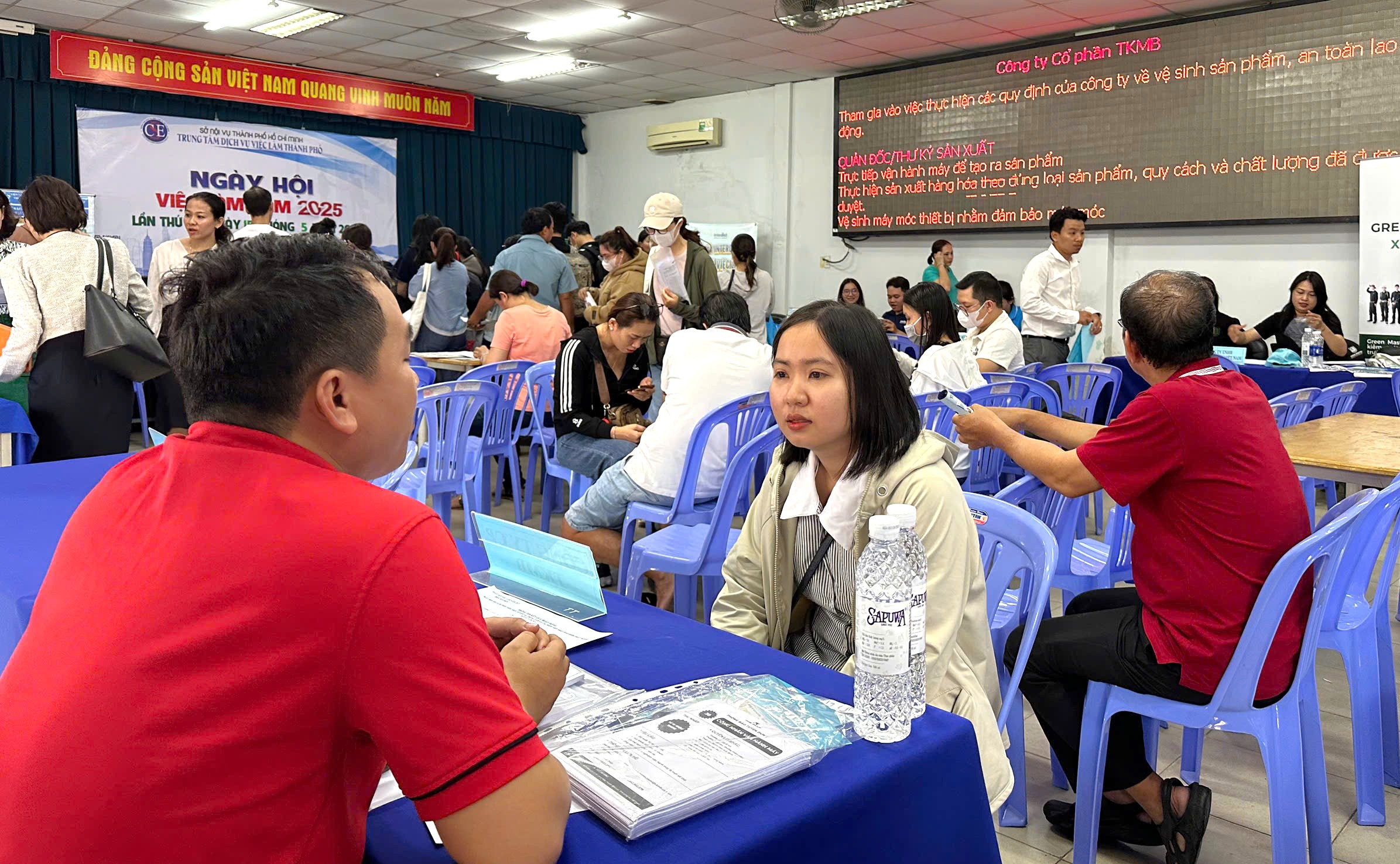 TP. Hồ Chí Minh: 54 doanh nghiệp tham gia tuyển dụng lao động tại Ngày hội việc làm