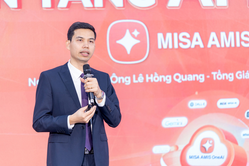Ông Lê Hồng Quang - Tổng Giám đốc Công ty Cổ phần MISA.