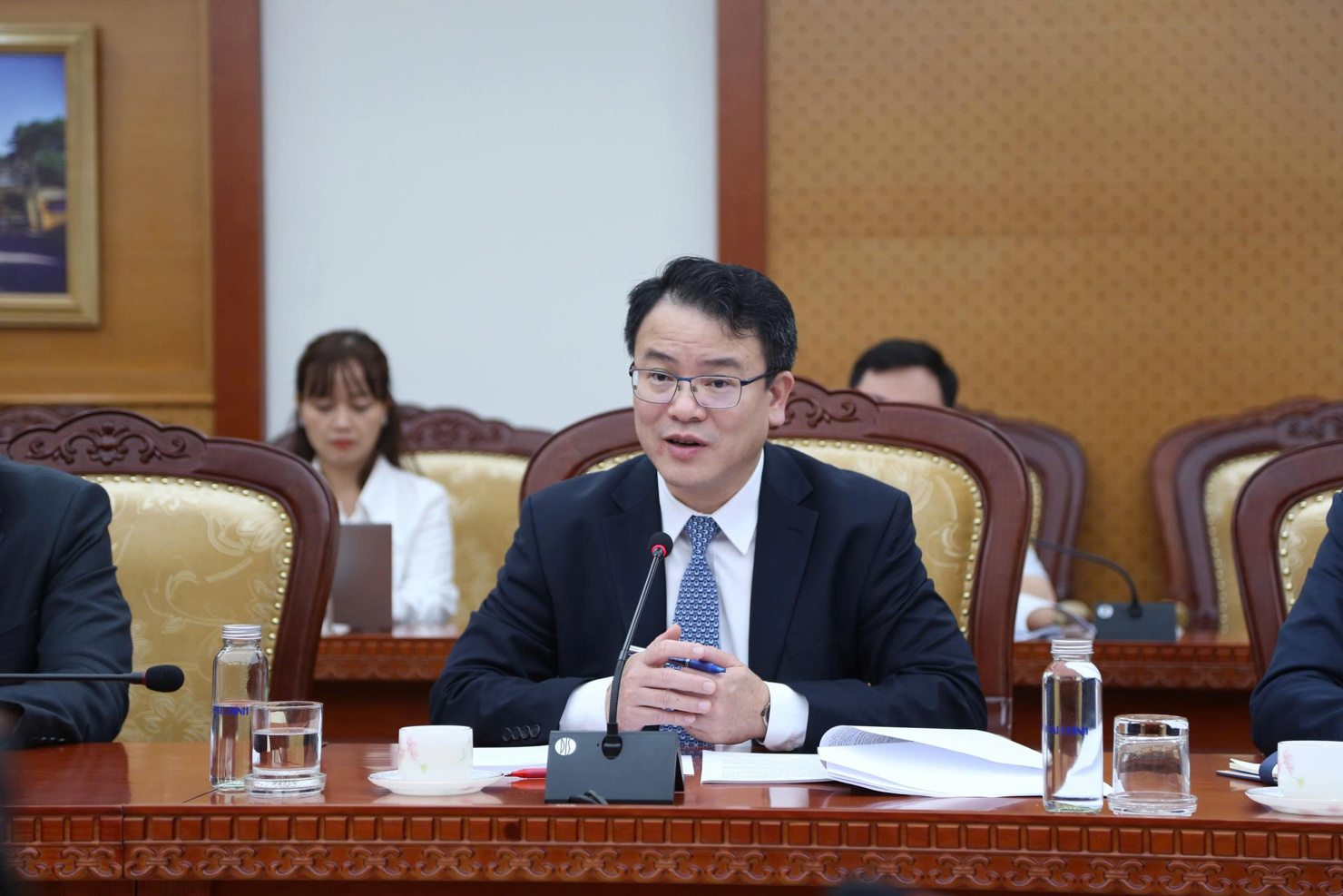 Thứ trưởng Bộ Tài chính Việt Nam Trần Quốc Phương.