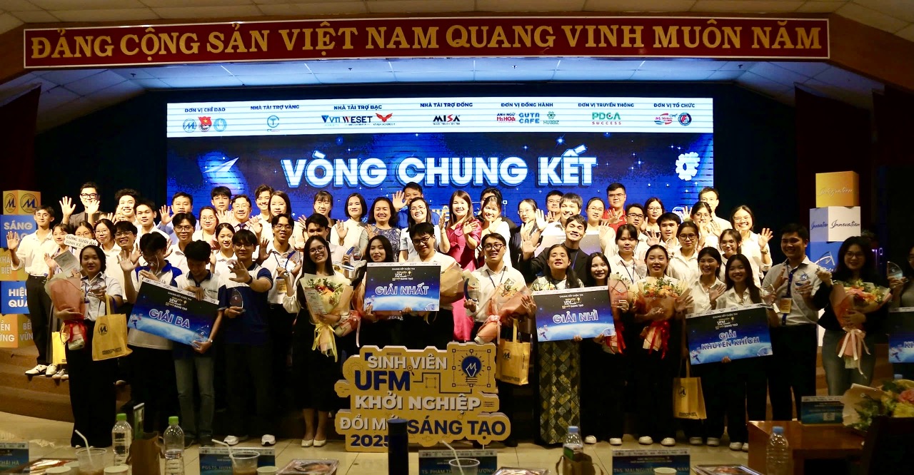 Chung kết UFM Start Up 2025: Nơi ươm mầm những doanh nhân tương lai, những dự án táo bạo