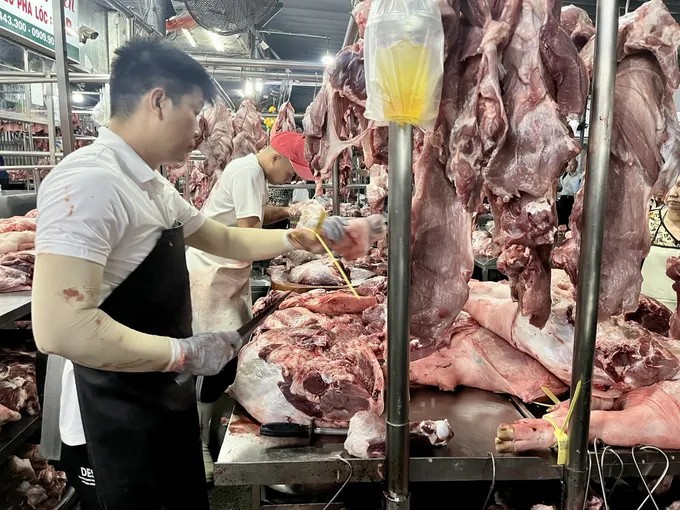 Có sàn giao dịch thịt lợn sẽ giúp người tiêu dùng truy xuất nguồn gốc thuận lợi. 