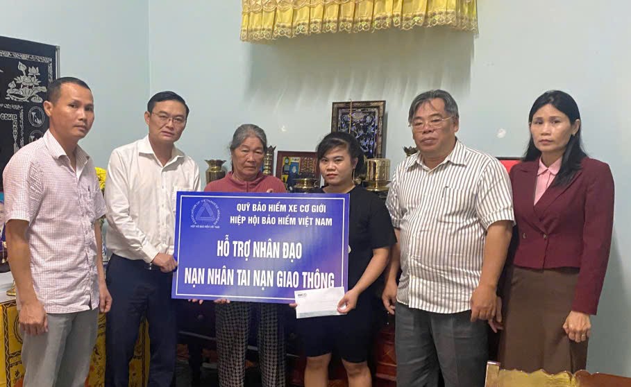 Quỹ Bảo hiểm xe cơ giới hỗ trợ nhân đạo tại Quảng Ngãi