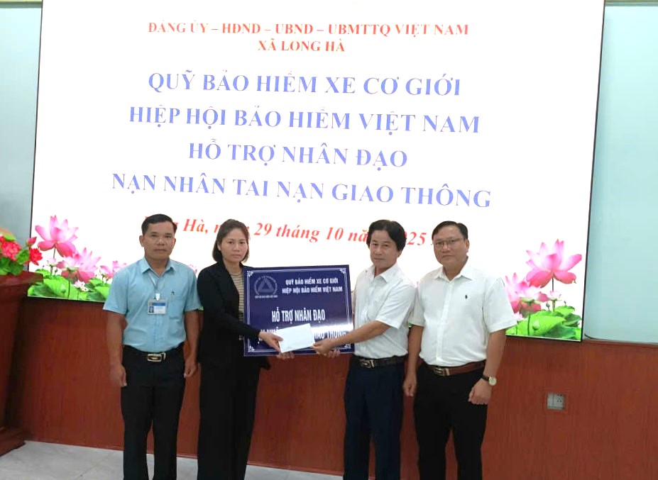 Hỗ trợ nhân đạo 4 nạn nhân thương vong do tai nạn giao thông tại Đồng Nai
