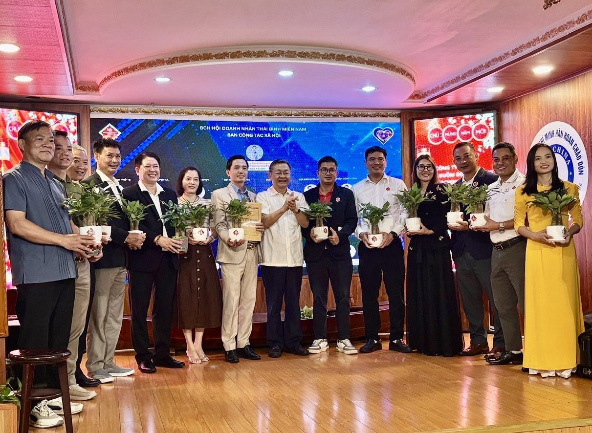 Ban Công tác xã hội của Hội Doanh nhân Thái Bình miền Nam được thành lập để lan tỏa trách nhiệm xã hội của cộng đồng doanh nhân